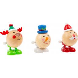 Figurines sauteuses Noël (sauteur) Legler Ikaipaka jeux &