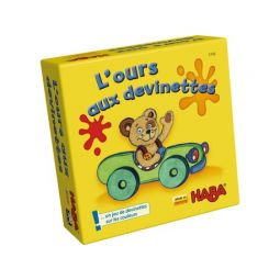 L'ours aux devinettes Haba Ikaipaka jeux & jouets Royan
