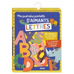 Ma première pochette d'Aimants Lettres AUZOU Ikaipaka jeux &