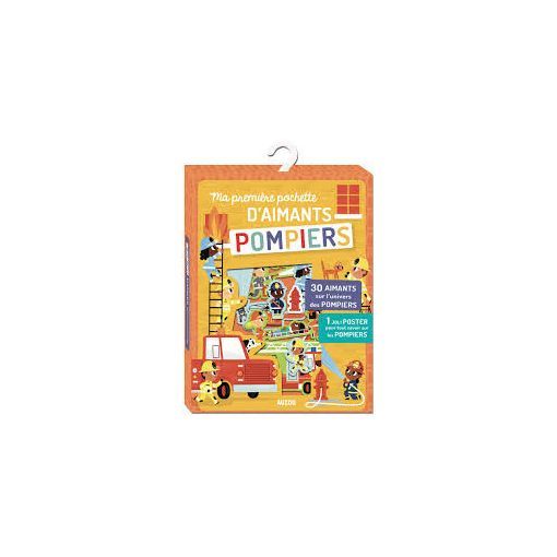 Ma Première pochette d'Aimants Pompiers AUZOU Ikaipaka jeux &