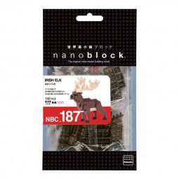 Nanoblock Wapiti Irlandais (Irich Elk) nanoblock Ikaipaka jeux