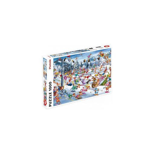 Puzzle 1000 Ruyer - Ski de Noel Piatnik Ikaipaka jeux & jouets