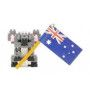 Nanoblock Koala avec drapeau Australien  Ikaipaka jeux & jouets