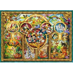 Puzzle 500 Famille Disney Ravensburger Ikaipaka jeux & jouets