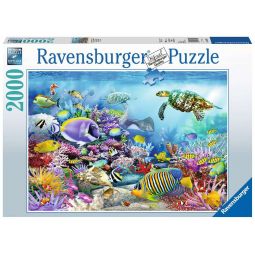 Puzzle 2000 Récif de Corail Majestueux Ravensburger Ikaipaka