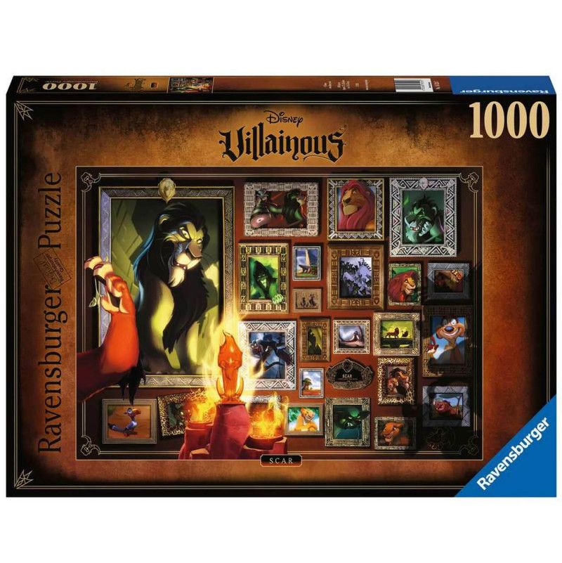 Puzzle 1000 Villainous Scar Ravensburger Ikaipaka jeux & jouets