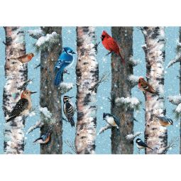 Puzzle 1000 Oiseaux d'Hiver Piatnik Ikaipaka jeux & jouets Royan