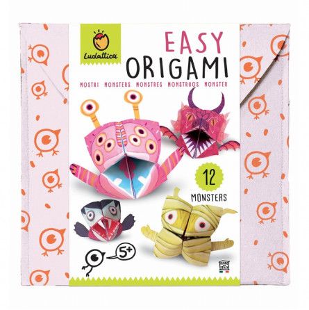 Easy Origami Monstres Ludattica Ikaipaka jeux & jouets Royan