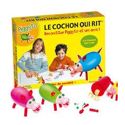 Le Cochon Qui Rit (4J)  Ikaipaka jeux & jouets Royan