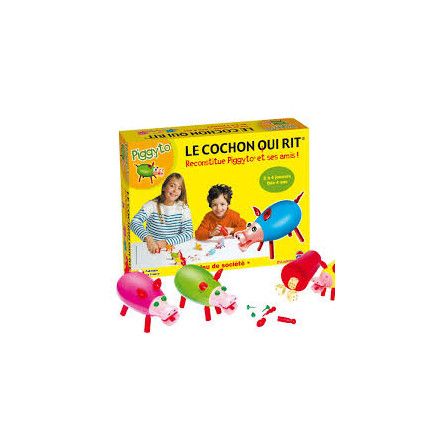 Le Cochon Qui Rit (4J)  Ikaipaka jeux & jouets Royan
