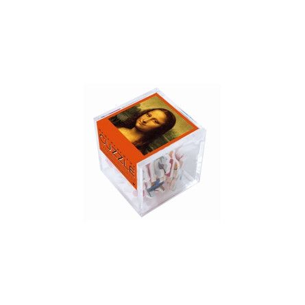 Cuzzle Mona lisa orange Puzzle Michèle Wilson Ikaipaka jeux &