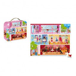 Valise Puzzle 100p Danse Académie janod Ikaipaka jeux & jouets