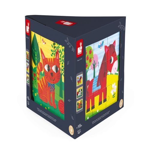 Coffret 3 puzzles Tornado, Titus & Félix janod Ikaipaka jeux &