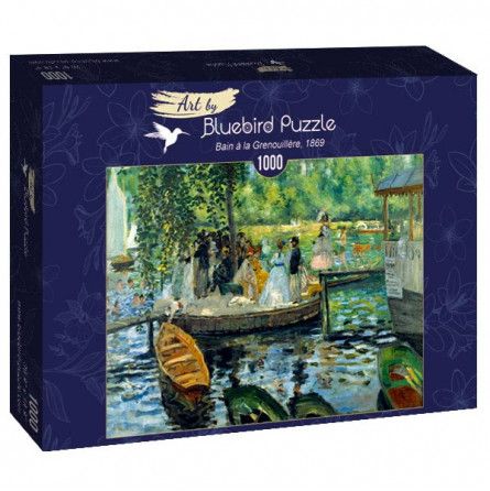 Puzzle 1000p La Grenouillère Renoir BlueBird Ikaipaka jeux &
