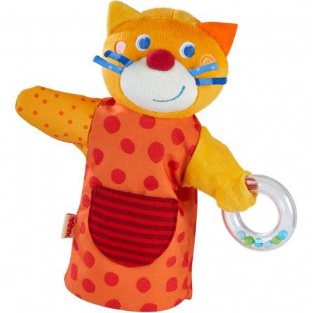 Marionnette sonore Chat musicien Haba Ikaipaka jeux & jouets