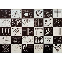 Puzzle 1000p Trente Kandinsky BlueBird Ikaipaka jeux & jouets