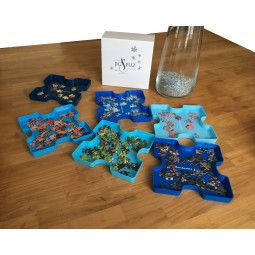6 Boites de tri pour Puzzles Jig & Puz Ikaipaka jeux & jouets