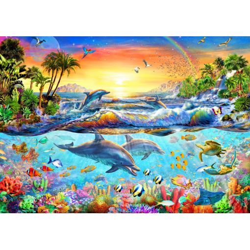Puzzle 3000p Tropical Bay BlueBird Ikaipaka jeux & jouets Royan