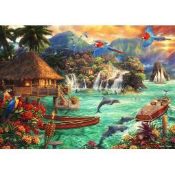 Puzzle 2000p Island Life BlueBird Ikaipaka jeux & jouets Royan