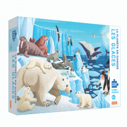 Puzzle 100p + Livre Les glaces Sassi Ikaipaka jeux & jouets