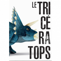 Puzzle 3D L'ère des dinosaures Triceratops Sassi Ikaipaka jeux
