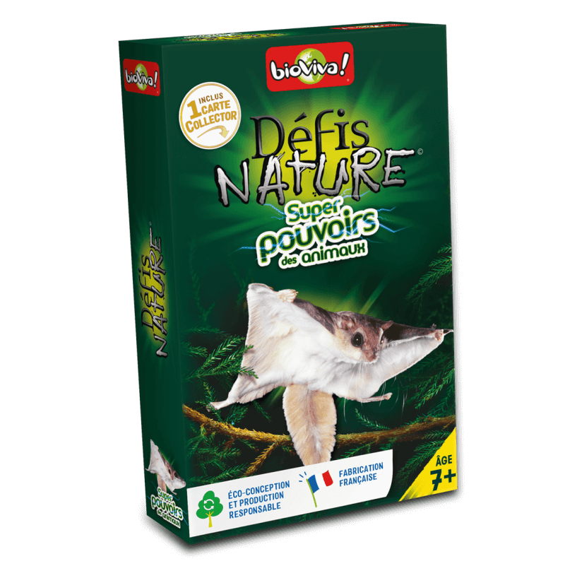 Défis Nature Super pouvoirs des animaux Bioviva Ikaipaka jeux &