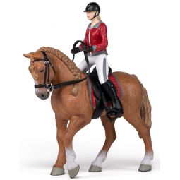 Cheval de promenade et cavalière PAPO Papo Ikaipaka jeux &