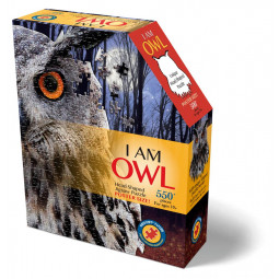 Puzzle 550p I Am Hibou  Ikaipaka jeux & jouets Royan