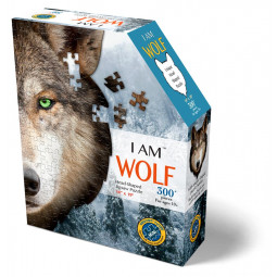 Puzzle 300p I AM Mini Loup  Ikaipaka jeux & jouets Royan