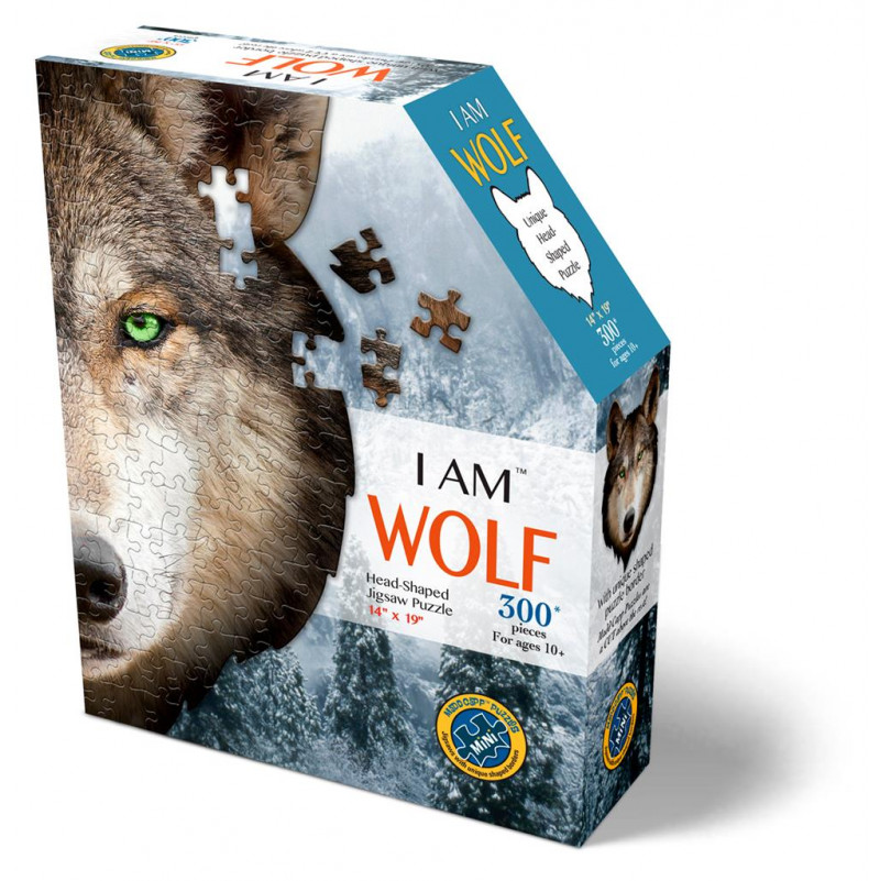 Puzzle 300p I AM Mini Loup  Ikaipaka jeux & jouets Royan