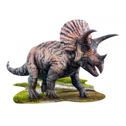 Puzzle 100p I AM Triceratops  Ikaipaka jeux & jouets Royan