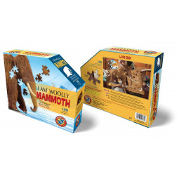 Puzzle 100p I AM Mammouth Laineux  Ikaipaka jeux & jouets Royan
