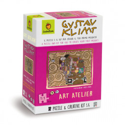 Puzzle Atelier Gustave KLIMT  Ikaipaka jeux & jouets Royan