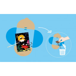 Scratch à gratter Amis de la mer  Ikaipaka jeux & jouets Royan
