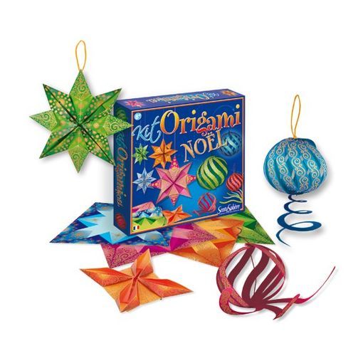 Kit Origami Noel  Ikaipaka jeux & jouets Royan
