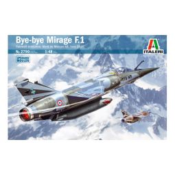 Maquette Mirage F1 CR Bye Bye! ITALERI Ikaipaka jeux & jouets
