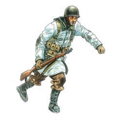 Figurines Infanterie US (hiver)  Ikaipaka jeux & jouets Royan