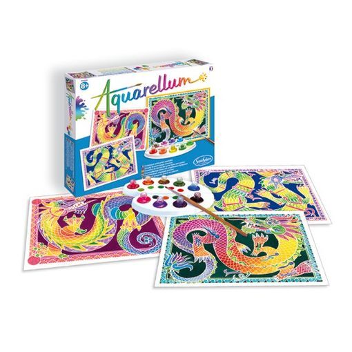 Aquarellum les Dragons Sentosphere Ikaipaka jeux & jouets Royan