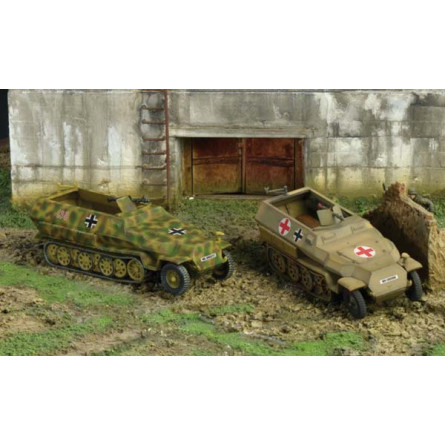 Maquette Sd. Kfz 251/1 Ausf. C ITALERI Ikaipaka jeux & jouets