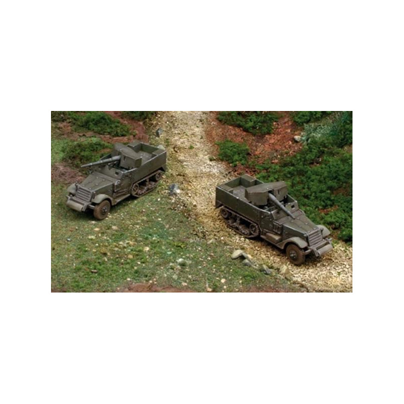 Maquette M3 75mm Gun Motor Carriage ITALERI Ikaipaka jeux &