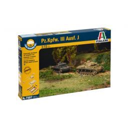 Maquette Panzer Kpfw. III Ausf. J ITALERI Ikaipaka jeux &