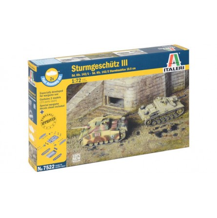 Maquette Sturmgeschütz III ITALERI Ikaipaka jeux & jouets Royan