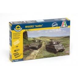 Maquette M4A3E2 "Jumbo" ITALERI Ikaipaka jeux & jouets Royan