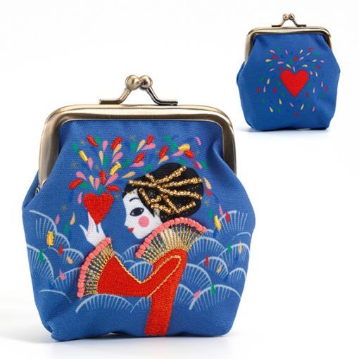 Porte monnaie Cœur Djeco Djeco Ikaipaka jeux & jouets Royan