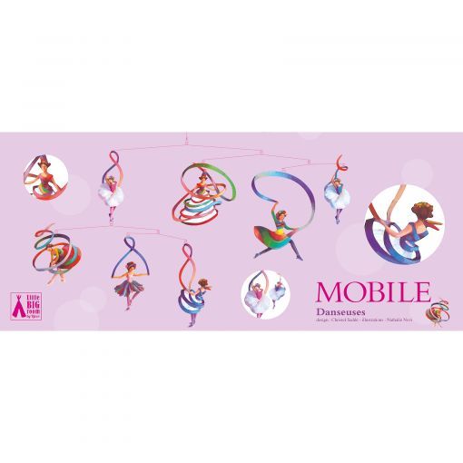 Mobile papier Danseuses Djeco Ikaipaka jeux & jouets Royan