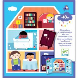 Stickers des petits La maison Djeco Ikaipaka jeux & jouets Royan