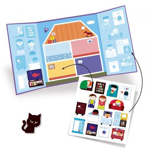 Stickers des petits La maison Djeco Ikaipaka jeux & jouets Royan