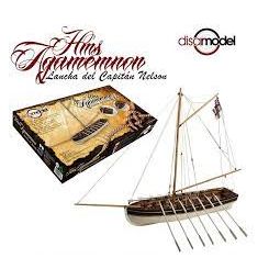 Maquette bois Bâteau Chaloupe Agamemnon  Ikaipaka jeux & jouets