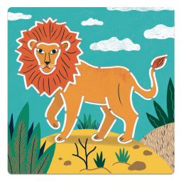 Pochoirs Animaux sauvages Djeco Ikaipaka jeux & jouets Royan