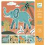 Pochoirs Animaux sauvages Djeco Ikaipaka jeux & jouets Royan